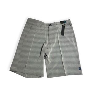 Depactus Roundhouse Board Shorts Gray Striped Beach *Choose your Size* BNWT